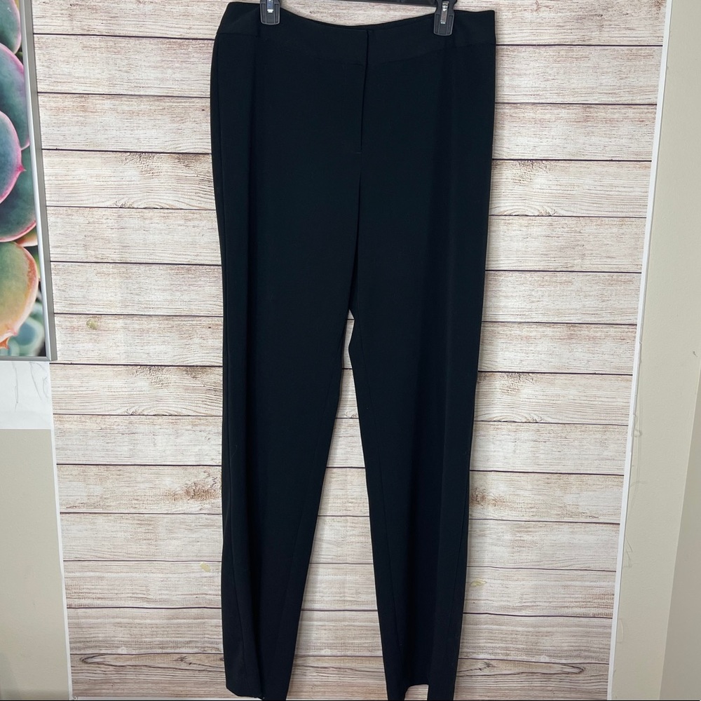 Worthington Stretch Black dress pants 12 Tall Long